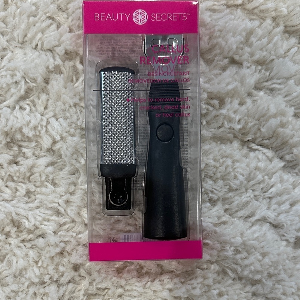 BEAUTY SECRETS Callus Remover, Professional Tool NWOT